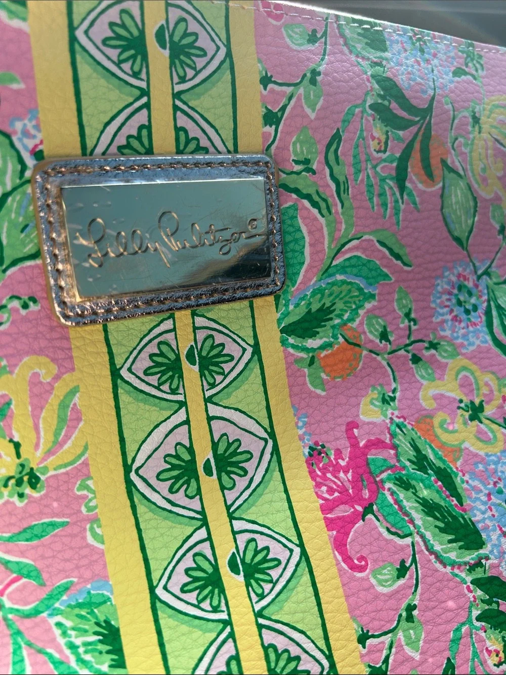 Lilly Pulitzer Padded Tech Sleeve with Small Zip Pouch for Accessories